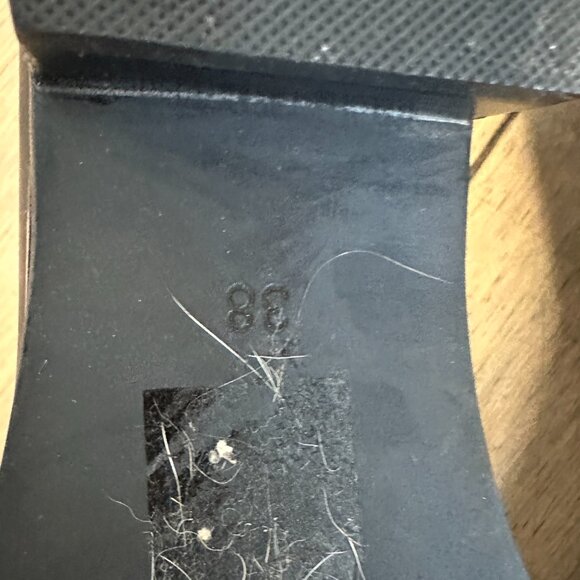 Sol Sana Leather/Cowhide Leopard Print Loafer Size 38 (US8) - Picture 4 of 4